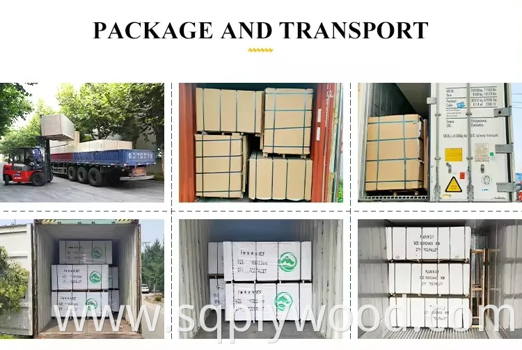 1830*2440 /1220*2440*12mm /15mm /18mm Melamine Faced MDF Board / Slot MDF / Raw MDF Board